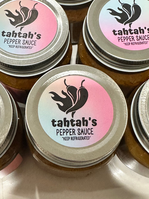 Tahtah’s Pepper Sauce (FROZEN) - Overnight shipping ONLY