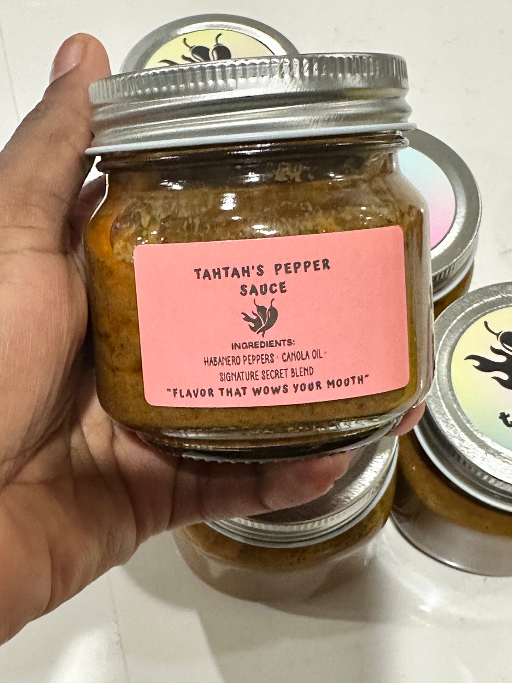 Tahtah’s Pepper Sauce (FROZEN) - Overnight shipping ONLY